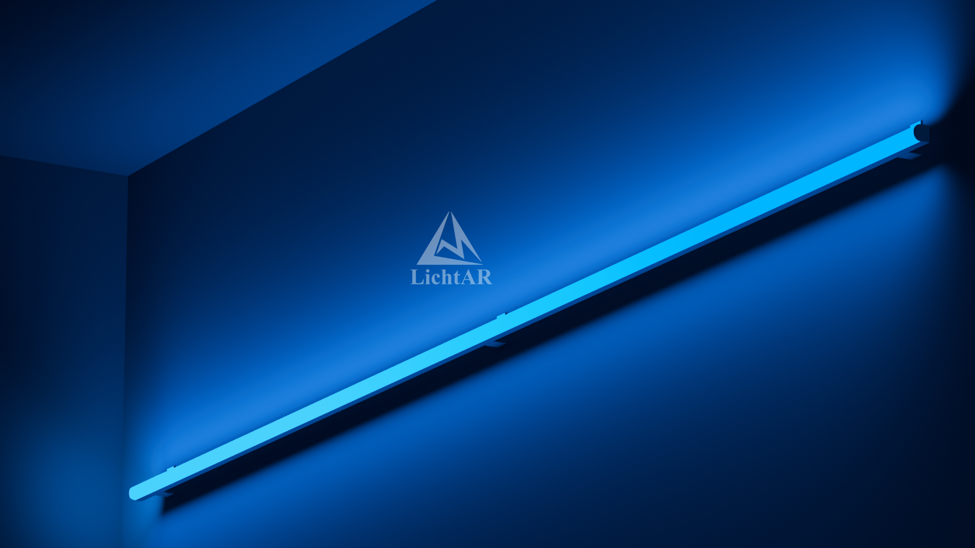 Светодиодный светильник LichtAR с классом защиты IP65 предназначен для создания светящего контура фасадов зданий и сооружений